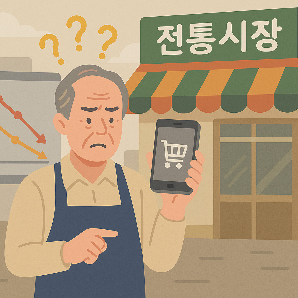 전통시장 디지털 전환 실패